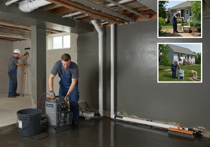 Basement Waterproofing and Flood Prevention process in Lawrenceburg, IN